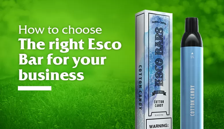 choose the right Esco Bar